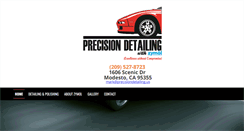 Desktop Screenshot of precisiondetailing.us